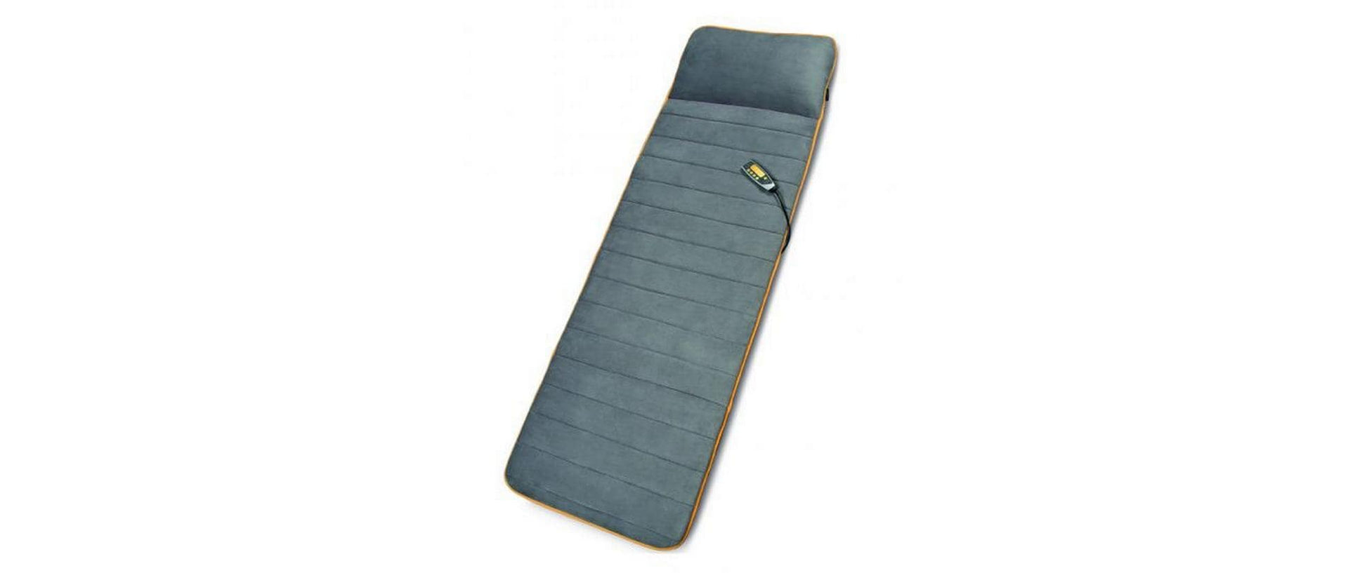 Medisana Massagematte – schwarz, orange, 1800 mm, Wärmefunktion, mit Fernbedienung