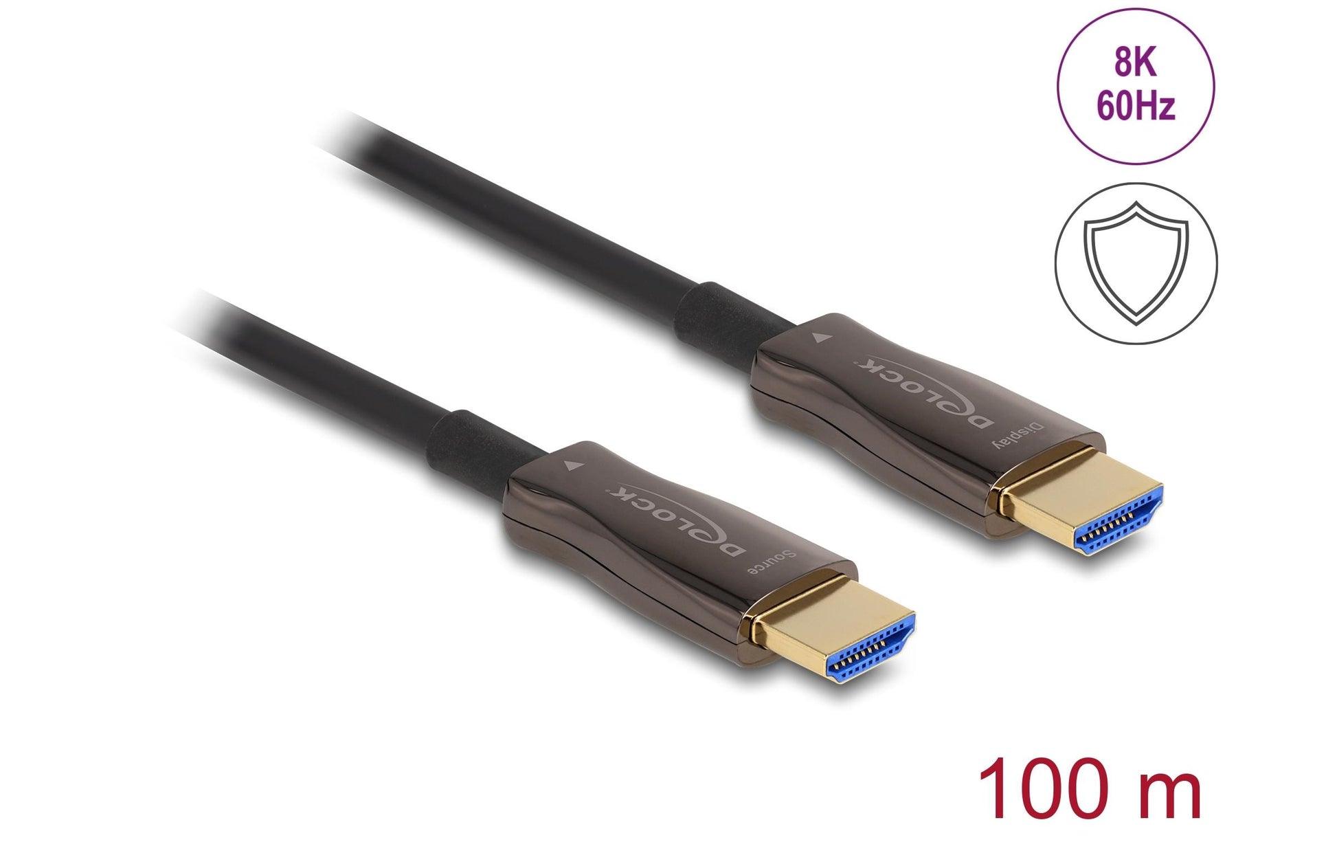 DeLOCK HDMI-Kabel, Schwarz
