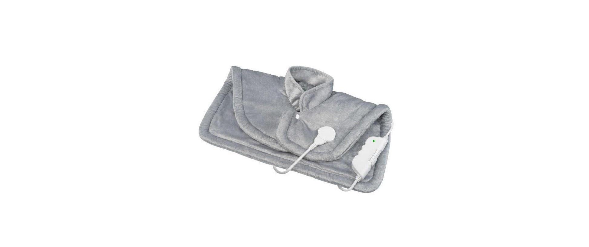 Medisana Elektrische Heizdecke HP 622 – 6 Heizstufen, automatische Abschaltung 90 min – 60 × 30 cm – Grau