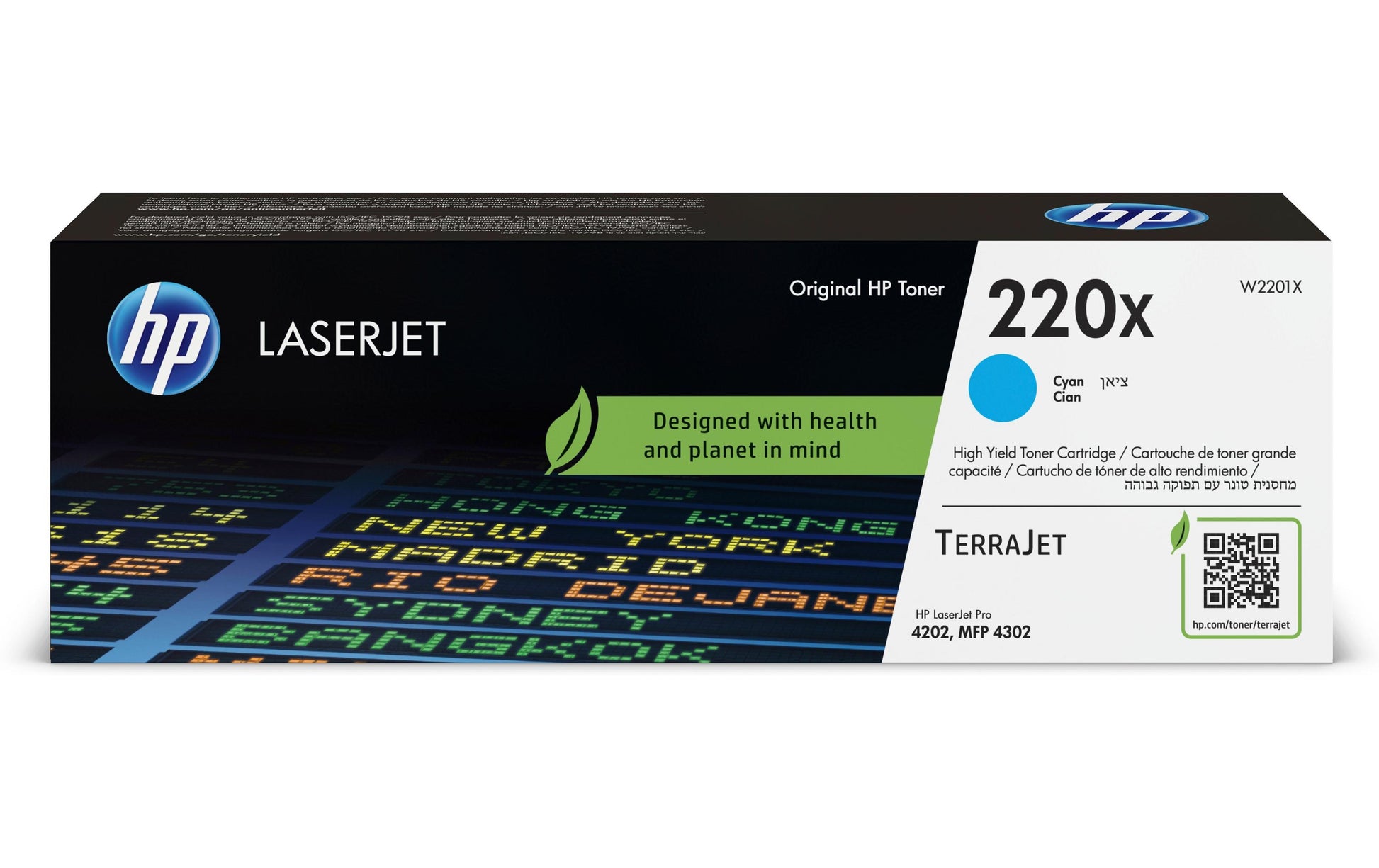HP Toner 220X – cyan, 5500 Seiten