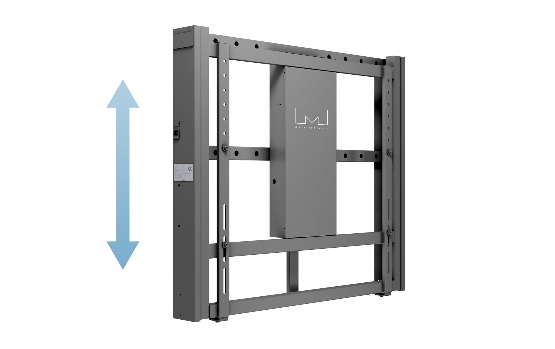 Multibrackets Wandhalterung, für 50", VESA 1200×900, bis 80 kg, motorisiert, schwarz