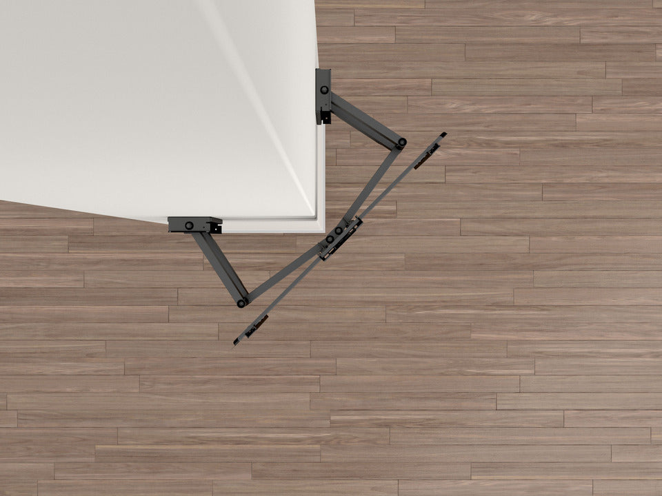 Multibrackets Flexarm – Wandhalterung, neigbar, für 40", VESA 200×200, bis 60 kg, Schwarz