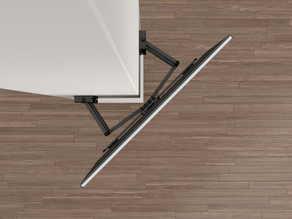 Multibrackets Flexarm – Wandhalterung, neigbar, für 40", VESA 200×200, bis 60 kg, Schwarz