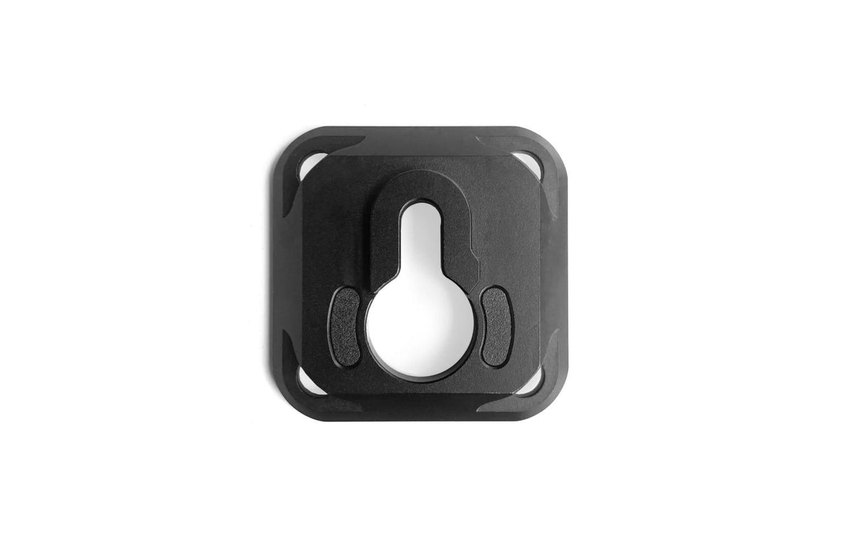 Peak Design Micro L Clutch Handriemen – 1/4" Gewinde, Aluminium/Edelstahl/Gummi – Schwarz