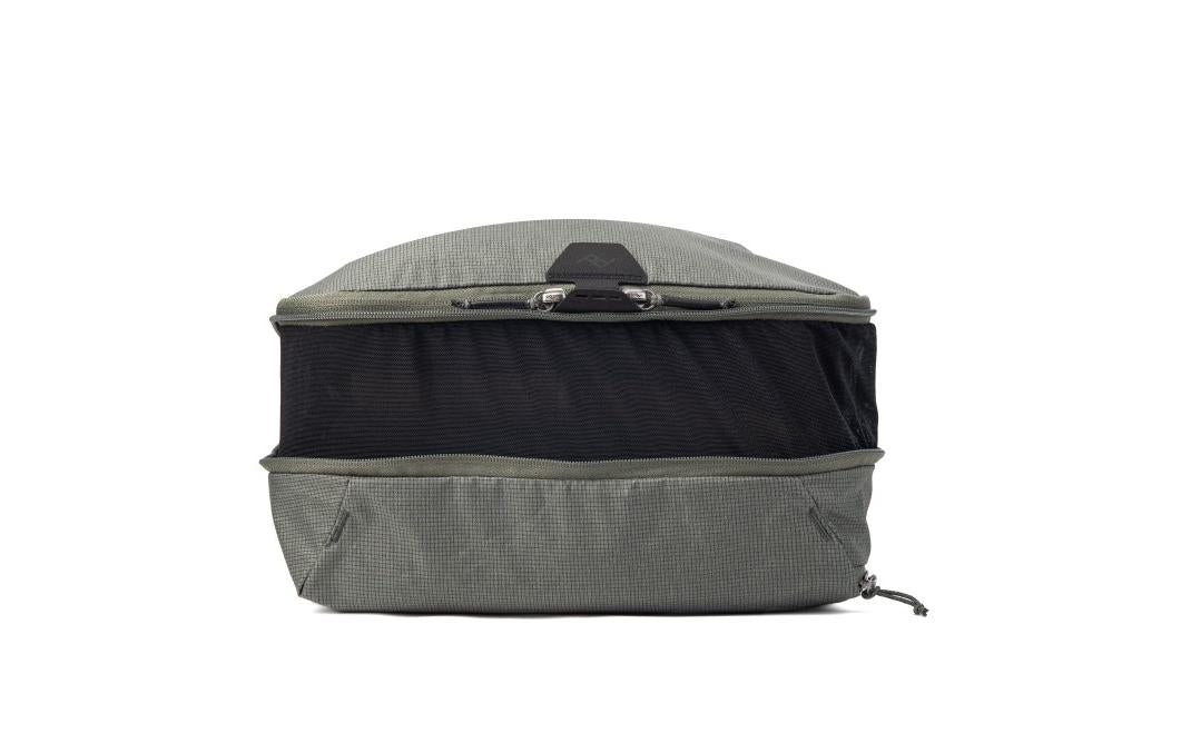 Peak Design Packing Cube Medium Sage – PFAS-frei, 18 l – 32×32×8 cm – grüngrau