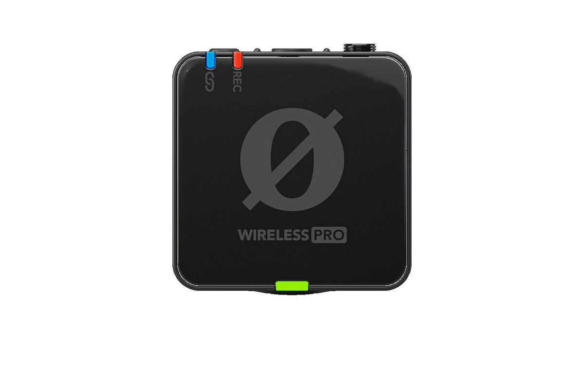 RØDE Wireless PRO Lavalier-Mikrofon-Set – 3,5 mm Klinke/USB-C, Kabellos, Omnidirektional, 20–20'000 Hz, Schwarz