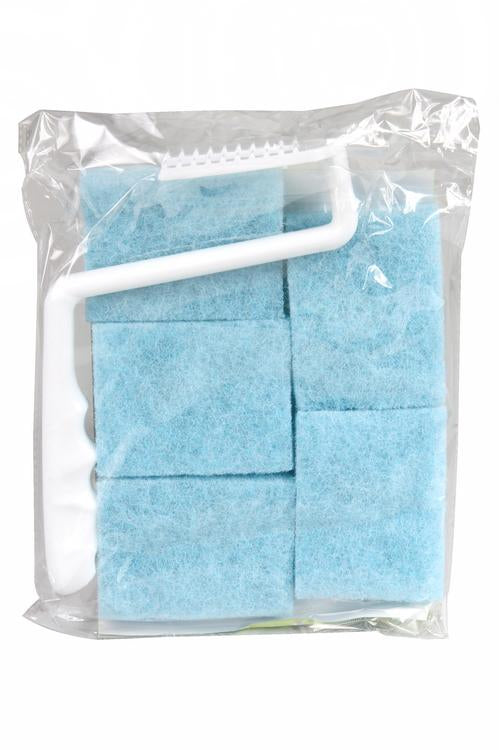 Weitaclean Profi WC-Randreiniger Set – 6-teilig – blau/weiss