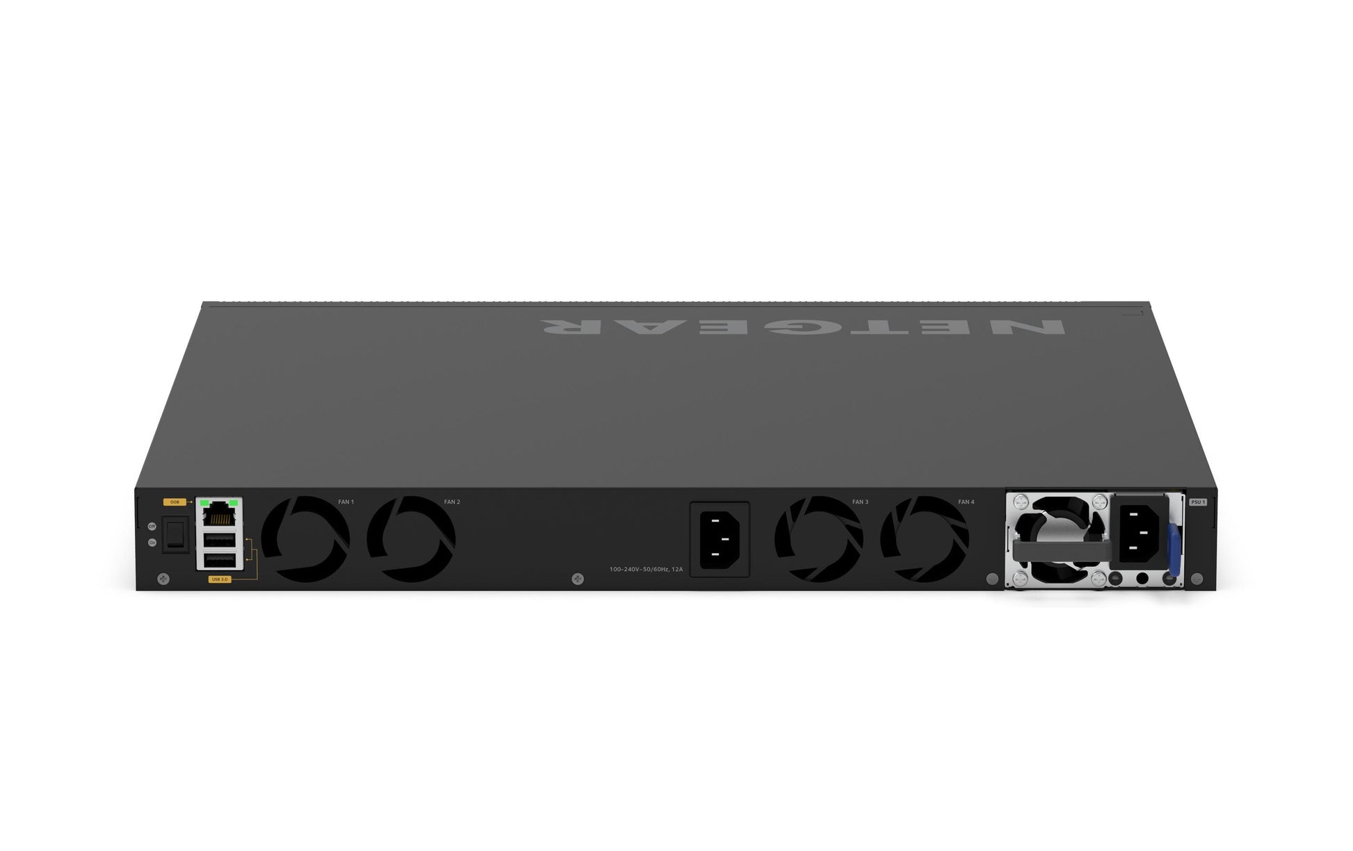 NETGEAR GSM4328-100AJS – Managed Switch – 24×GbE, 4×SFP+, L3, PoE+ 648 W, 1U