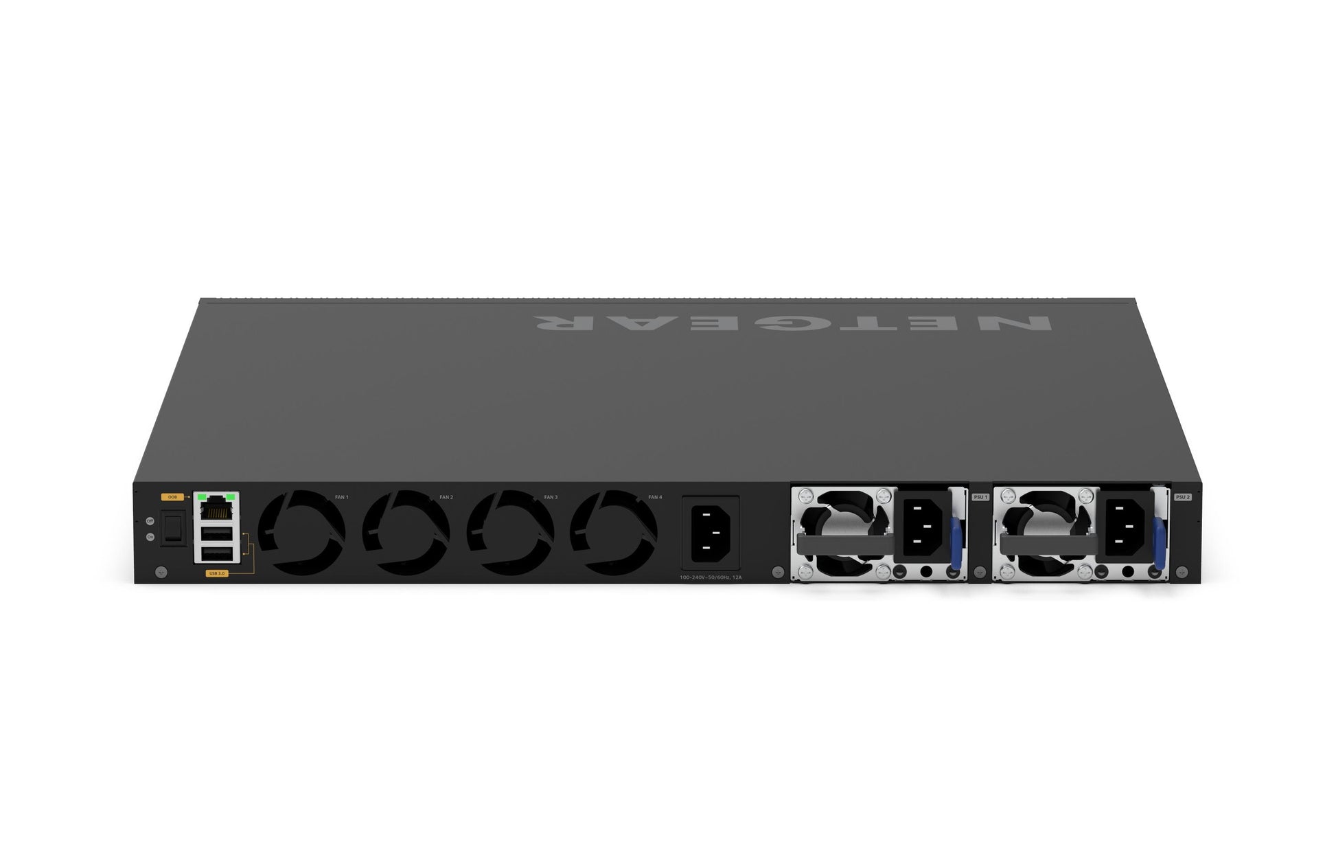 NETGEAR M4350-48G4XF – Managed Switch – 48×GbE, 4×SFP+, L3, PoE+ 1440 W, 1U