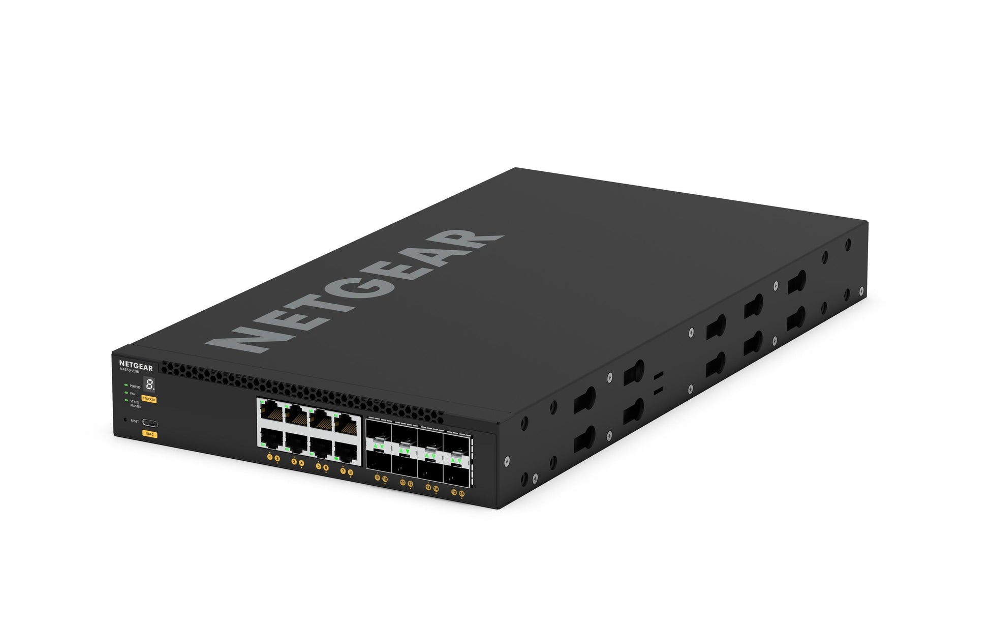 NETGEAR M4350-8X8F – Managed Switch – 8×10G RJ45, 8×SFP+, L3, 1U