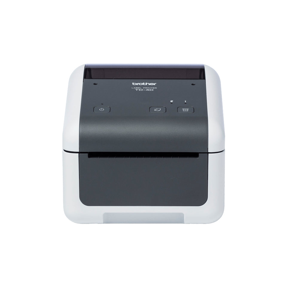 Brother TD-4520DN – Etikettendrucker, Thermodirekt, für Etiketten bis 118 mm, USB, LAN, RS-232, 300 dpi
