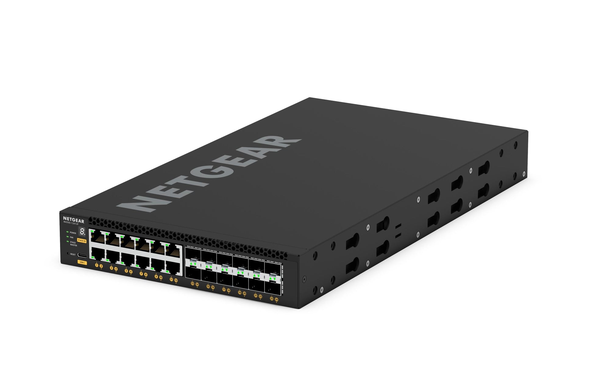 NETGEAR M4350-12X12F – Managed Switch – 12×10G RJ45, 12×SFP+, L3, 1U