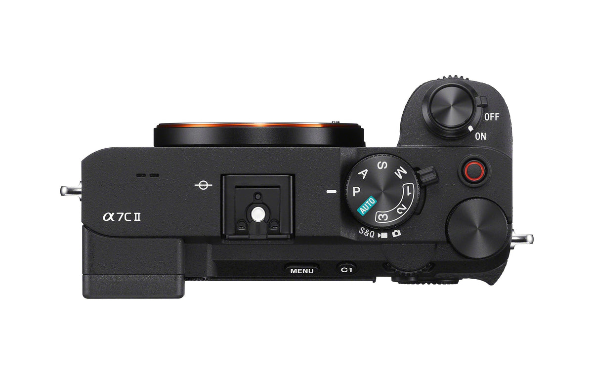 Sony Alpha 7C II – Systemkamera Kit 24–50mm, 34,1 MP Vollformat, Schwarz