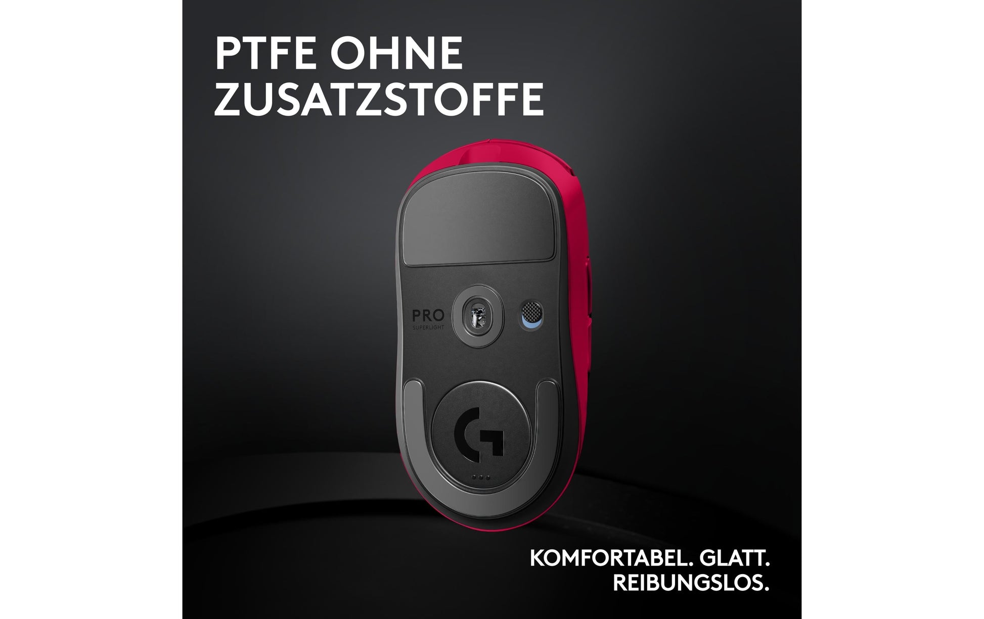 Logitech G G PRO X SUPERLIGHT 2 – Gaming-Maus – Kabellos (2,4 GHz), 32000 DPI, Rechts, Magenta