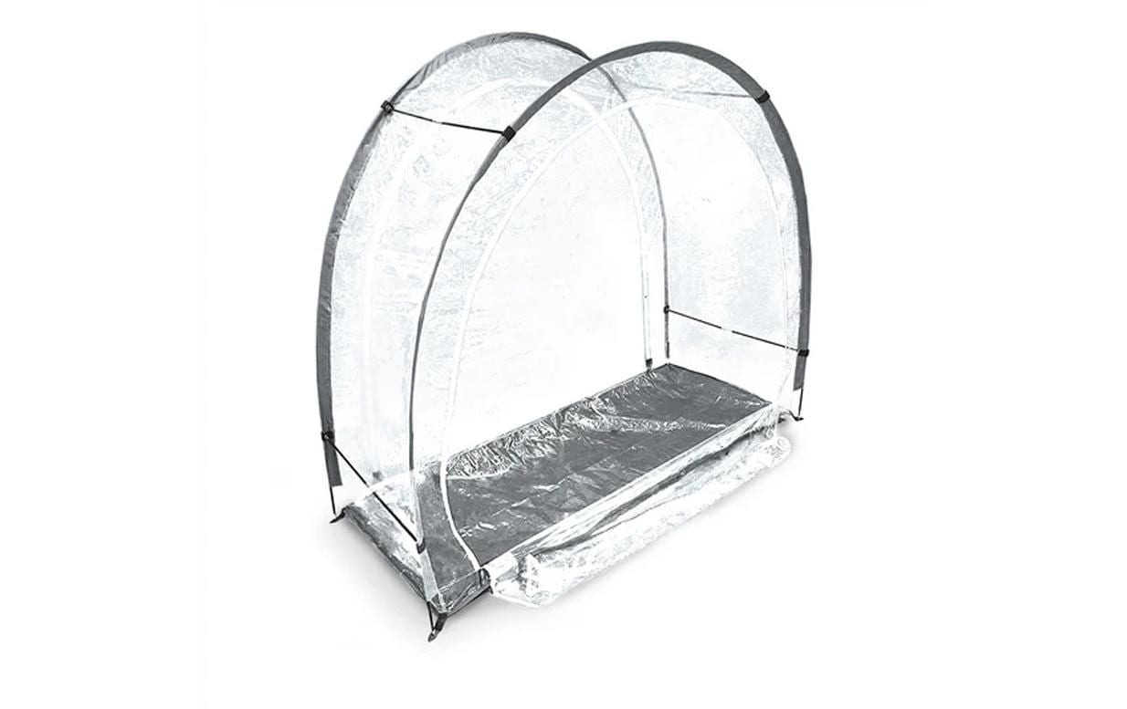Biogreen ARCTIC Überwinterungszelt – Anthrazit – 840 × 1750 × 1860 mm