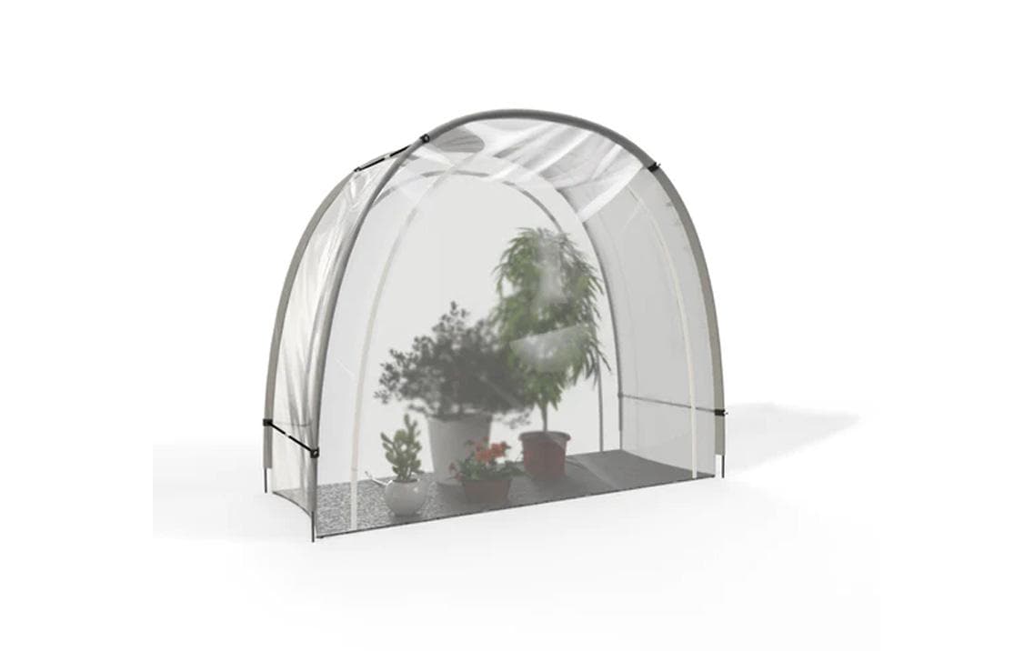 Biogreen ARCTIC Überwinterungszelt – Anthrazit – 840 × 1750 × 1860 mm