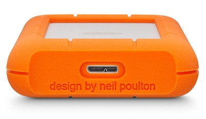 LaCie Rugged Mini Speichergerät – 4 TB, USB 3.2 Gen 1, schockresistent