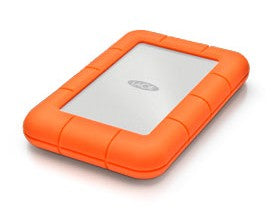LaCie Rugged Mini Speichergerät – 4 TB, USB 3.2 Gen 1 (Micro-USB B), schockresistent