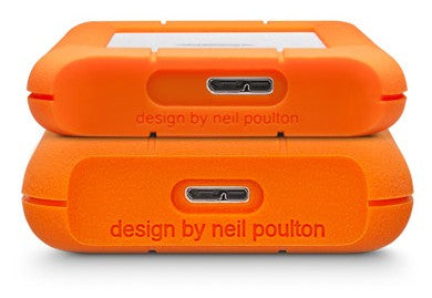 LaCie Rugged Mini Speichergerät – 4 TB, USB 3.2 Gen 1, schockresistent