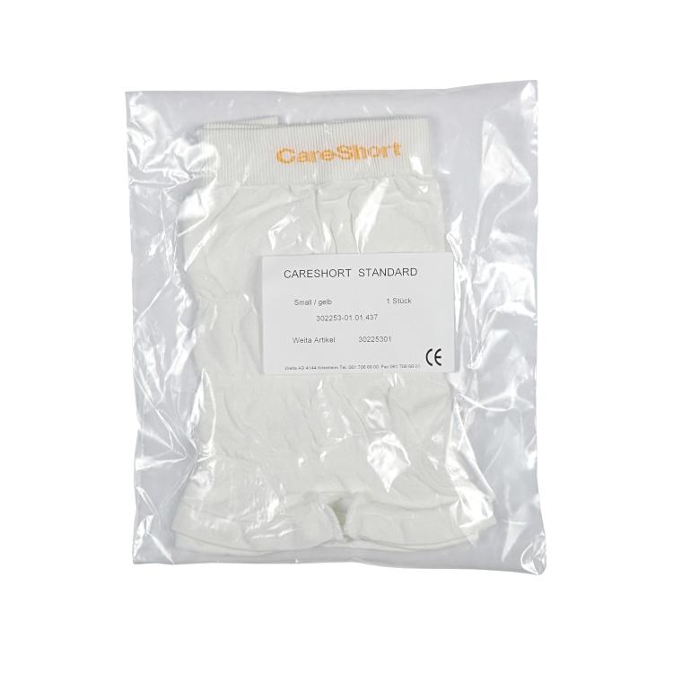 Tytex Inkontinenz-Fixierhöschen CareShort – S, gelb – 95% Polyamid, 5% Elastan