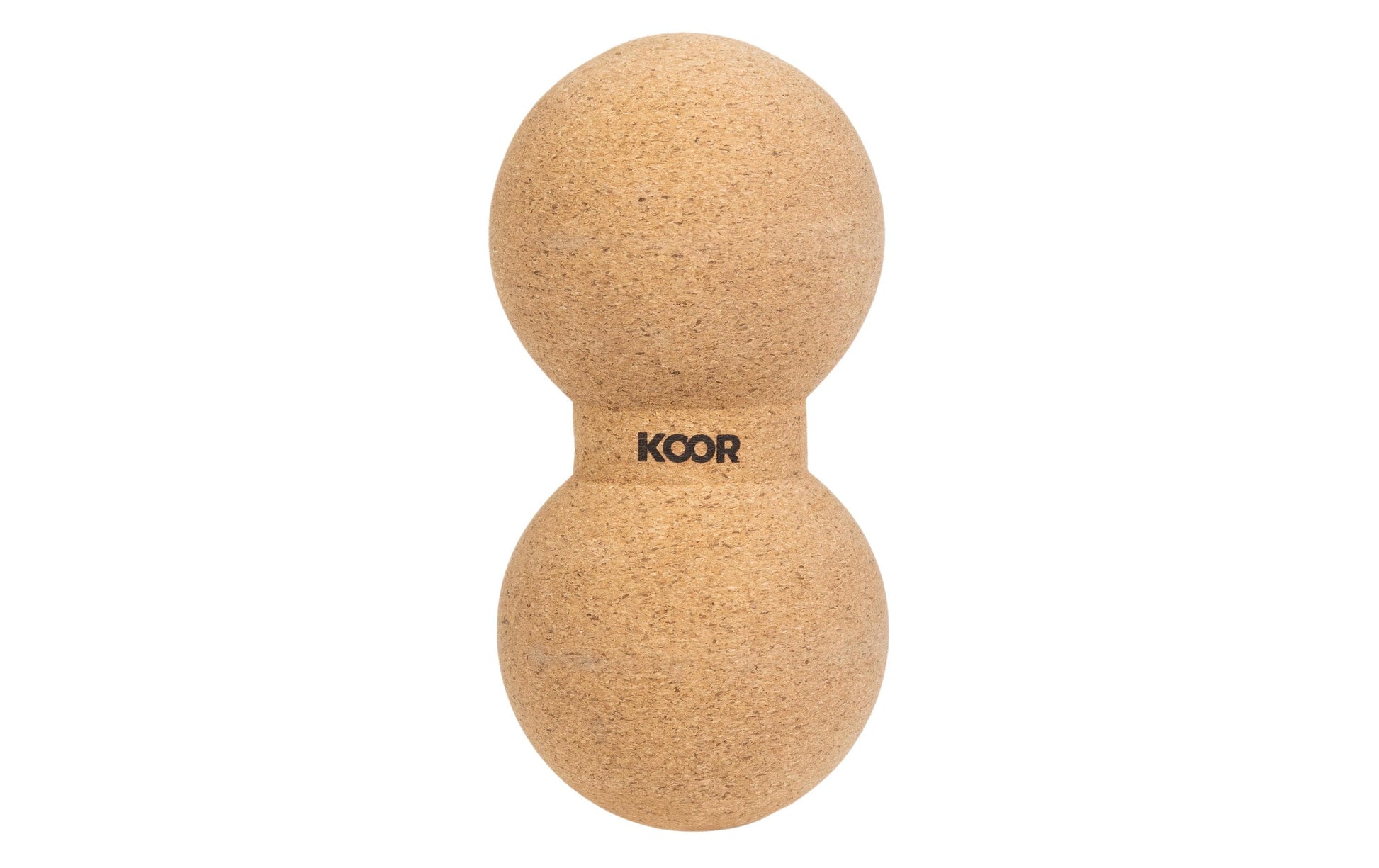 KOOR Peanut-Übungsball F01631 – 16 × 8 cm – Kork, braun