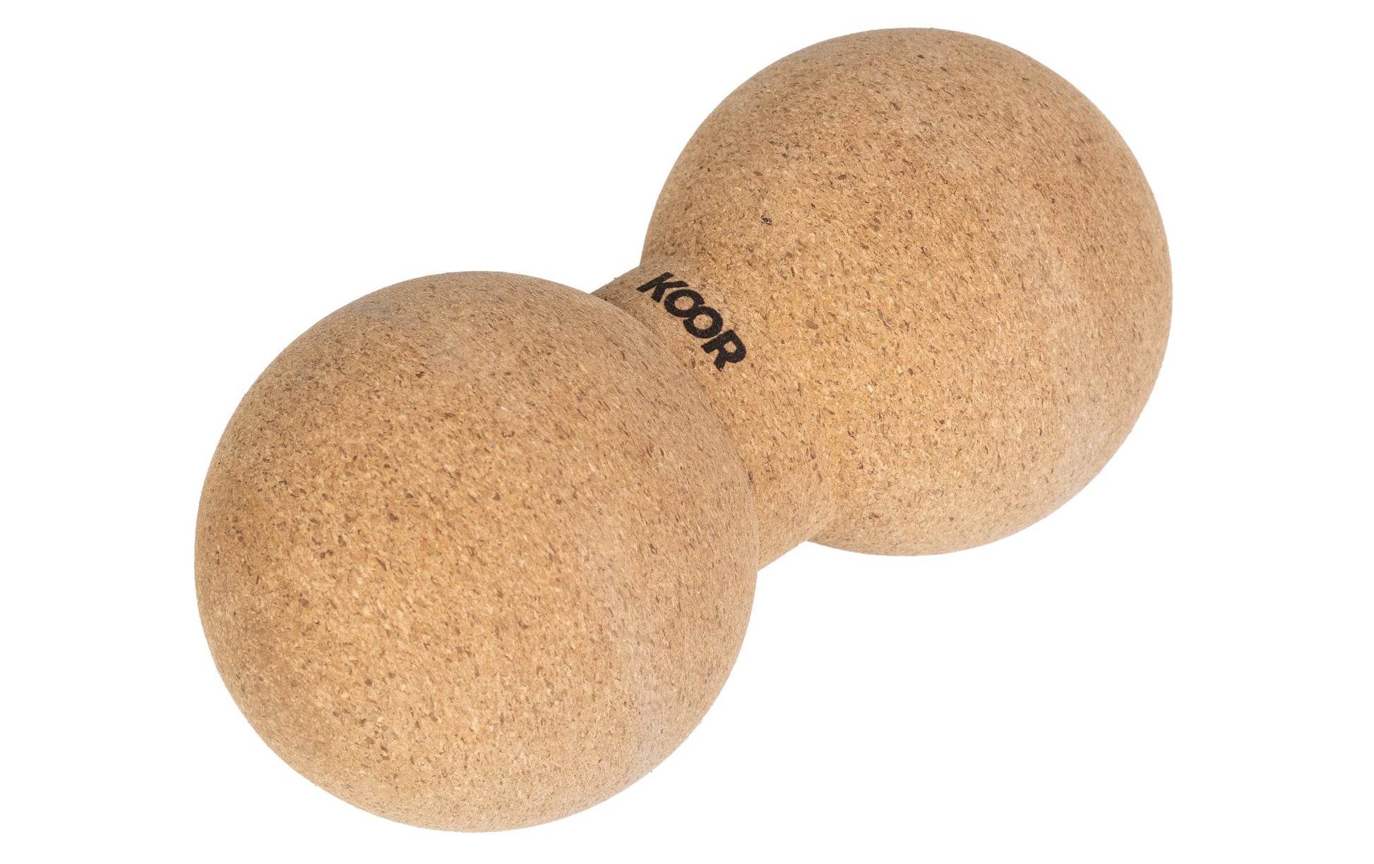 KOOR Peanut-Übungsball F01631 – 16 × 8 cm – Kork, braun