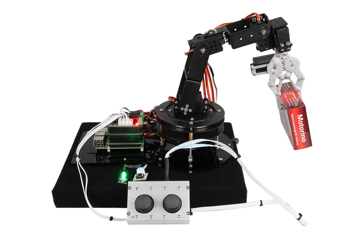 Joy-iT Roboterarm – Robot02, für Raspberry Pi