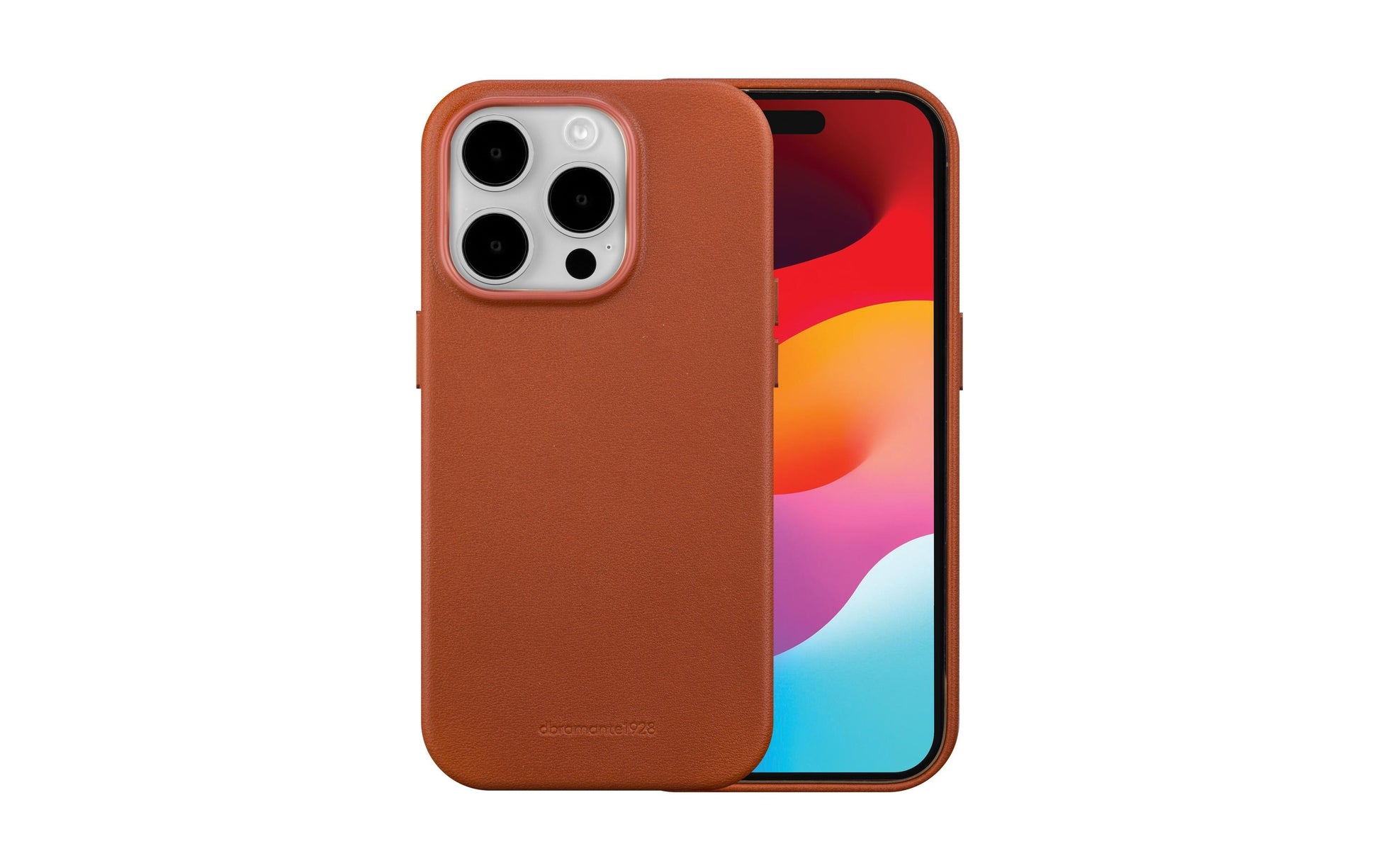 dbramante1928 Backcover Roskilde – für Apple iPhone 15 Pro – braun – MagSafe-kompatibel