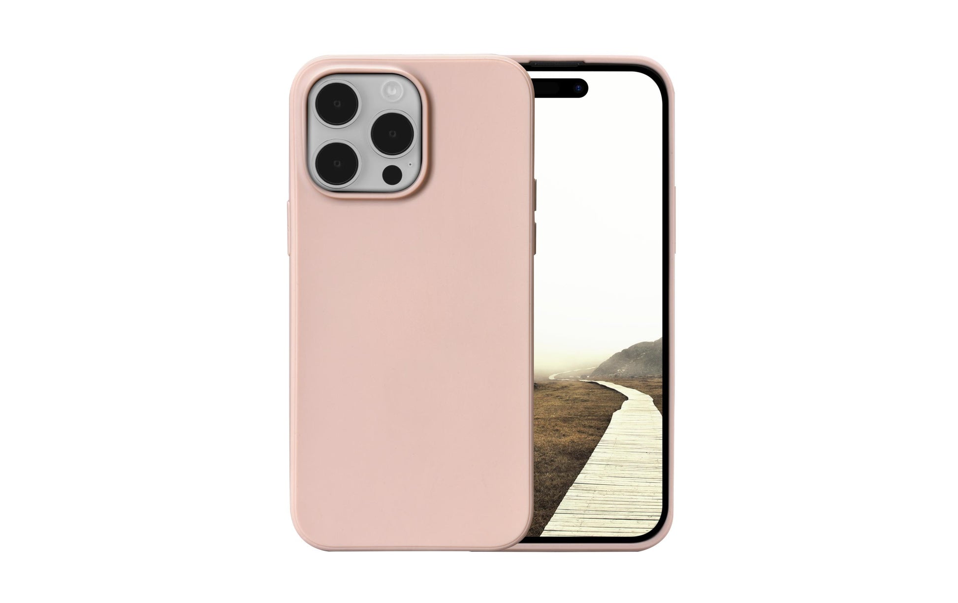 dbramante1928 Greenland Backcover – für Apple iPhone 15 Pro, Kunststoff, Pink