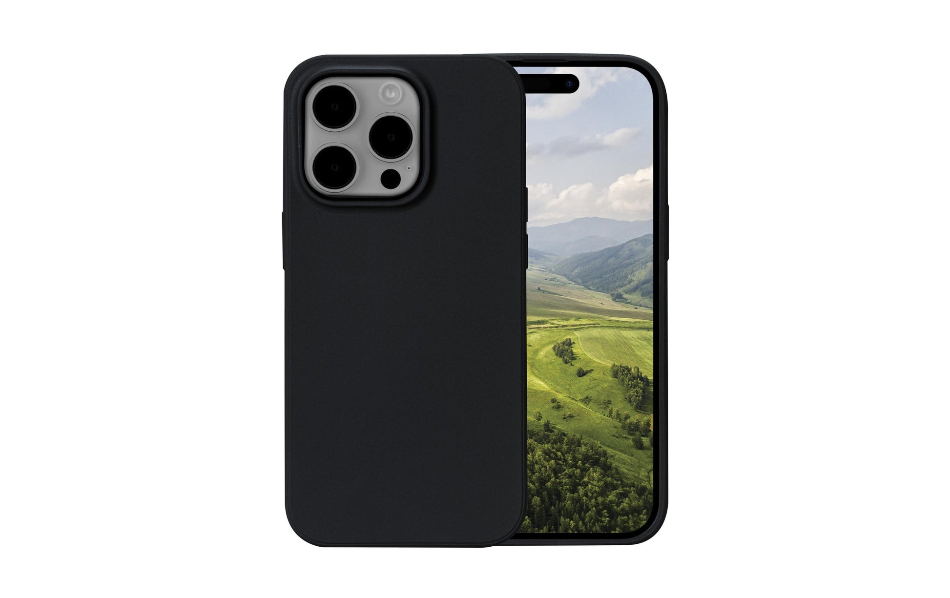 dbramante1928 Greenland Backcover – für Apple iPhone 15 Pro, Kunststoff, Schwarz
