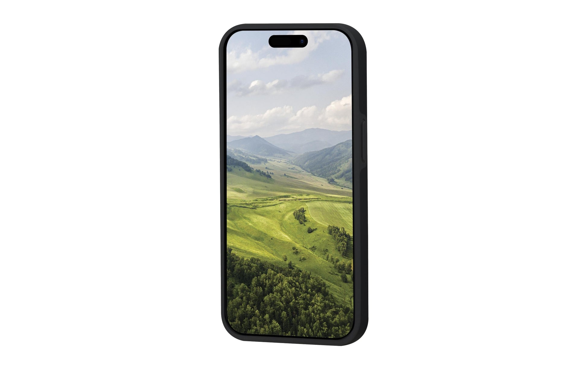 dbramante1928 Backcover Iceland D3O – für Apple iPhone 15 Plus – schwarz – MagSafe-kompatibel