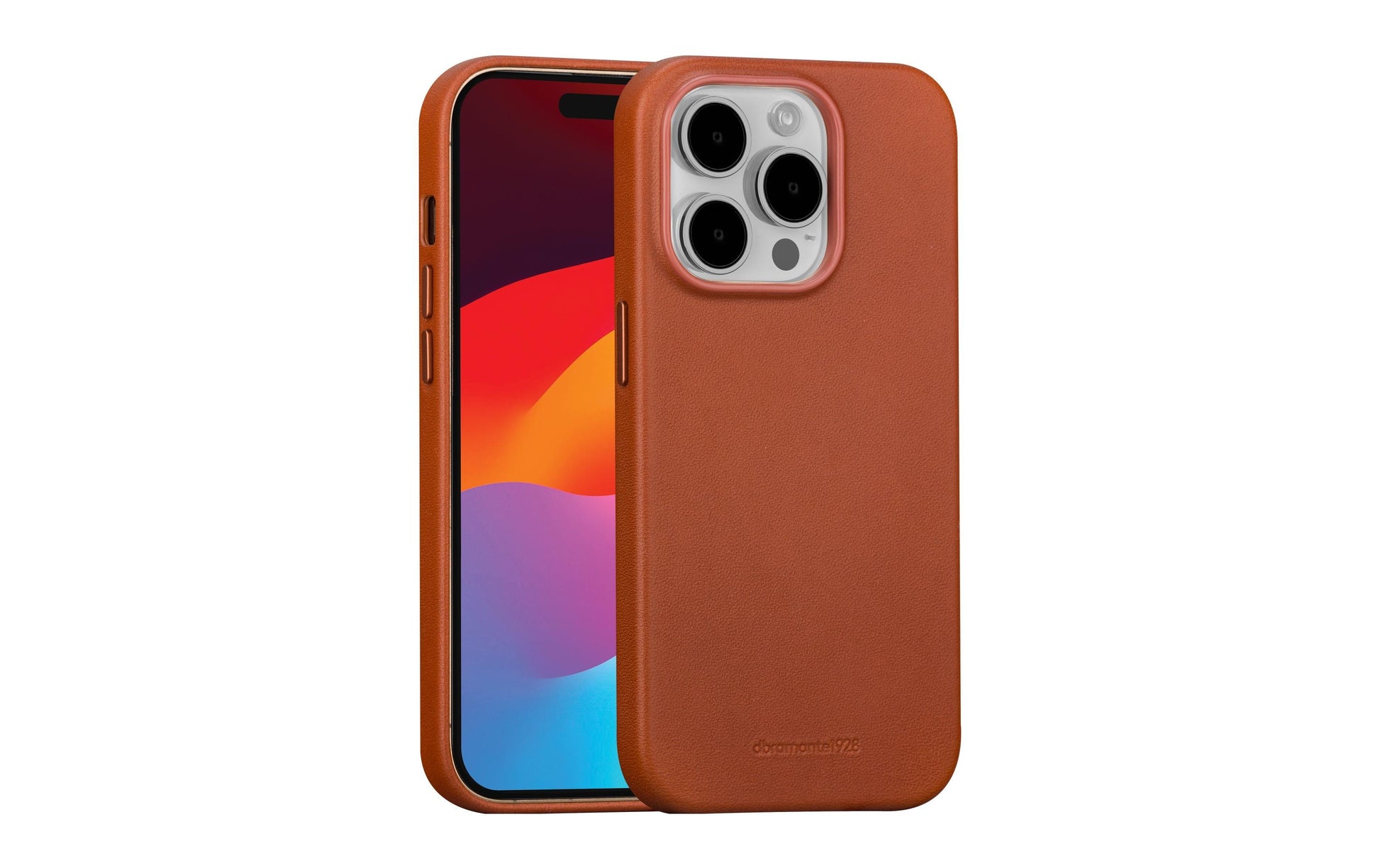 dbramante1928 Backcover Roskilde – für Apple iPhone 15 Pro – braun – MagSafe-kompatibel