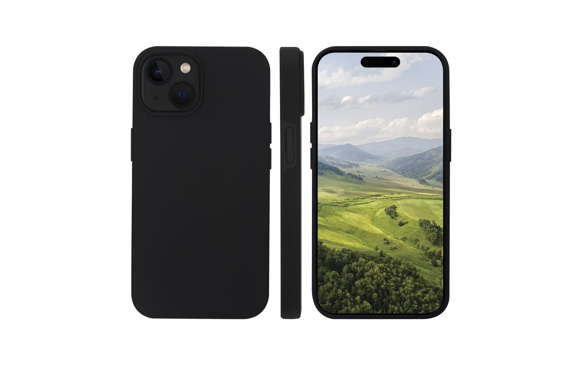 dbramante1928 Backcover Iceland D3O – für Apple iPhone 15 Plus – schwarz – MagSafe-kompatibel