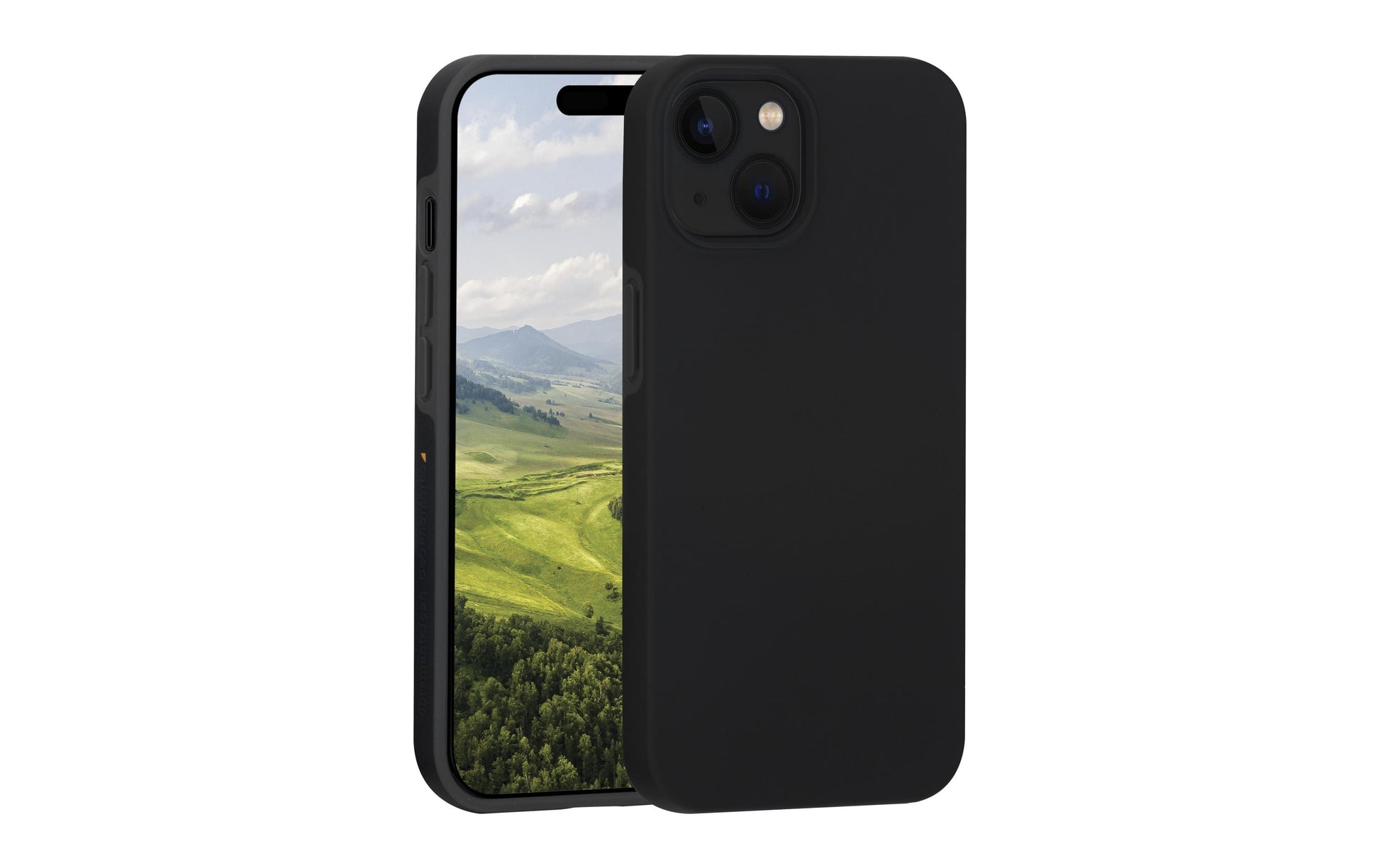 dbramante1928 Backcover Iceland D3O – für Apple iPhone 15 Plus – schwarz – MagSafe-kompatibel