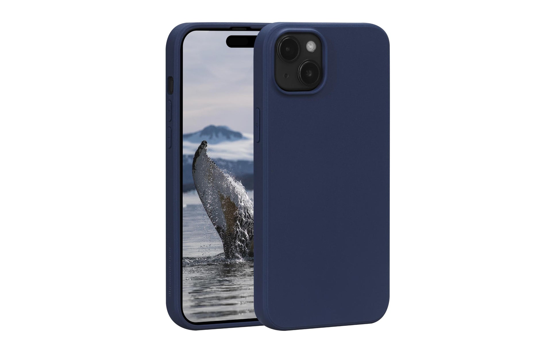 dbramante1928 Backcover Greenland – für Apple iPhone 15 Plus – blau – Recycling-Kunststoff