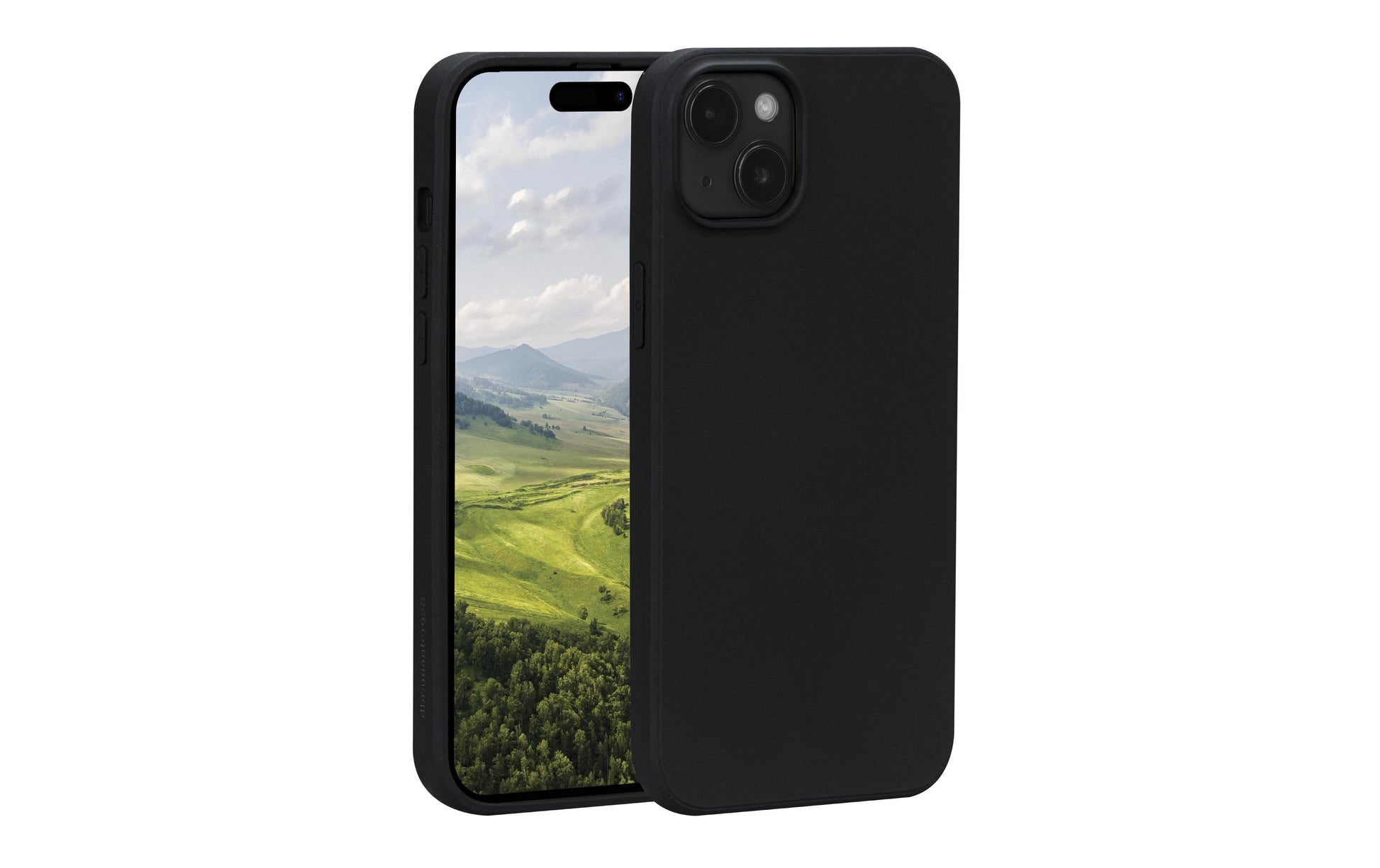 dbramante1928 Backcover – für Apple iPhone 15 Plus – schwarz – Recycling-Kunststoff