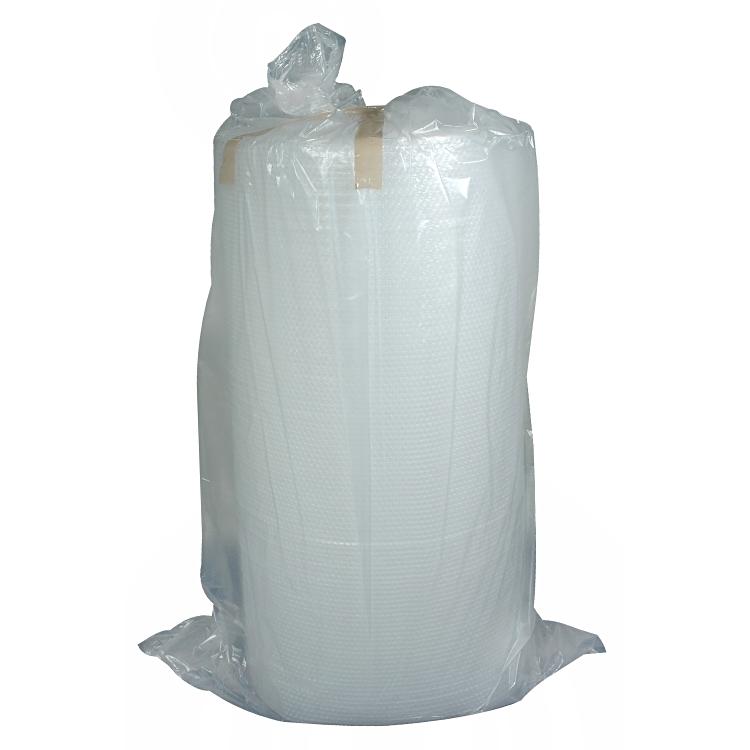 Luftpolsterfolie – 80 µm, 1200 mm × 100 m, Polyethylen (LDPE), transparent