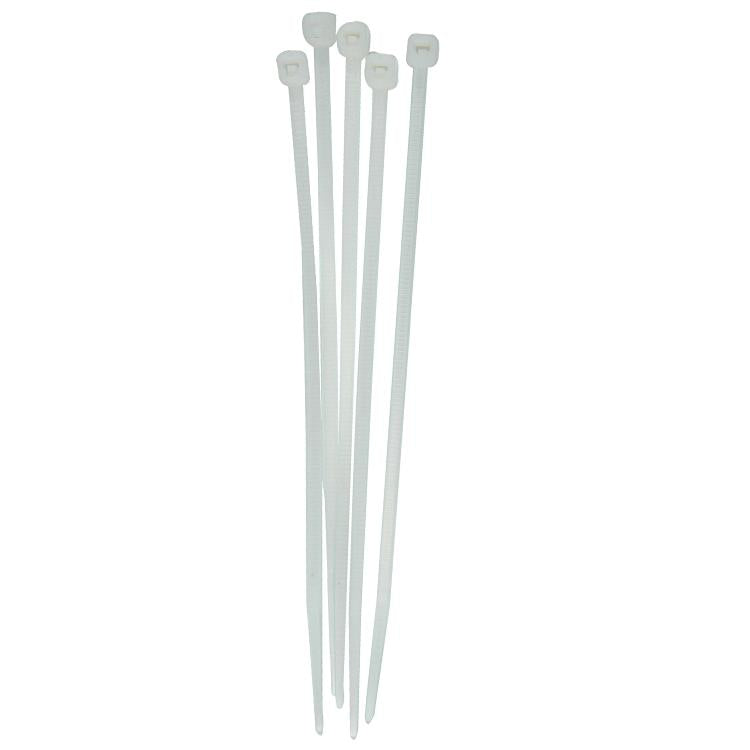 Kabelbinder, 250×4,8 mm, 100er-Pack – transparent