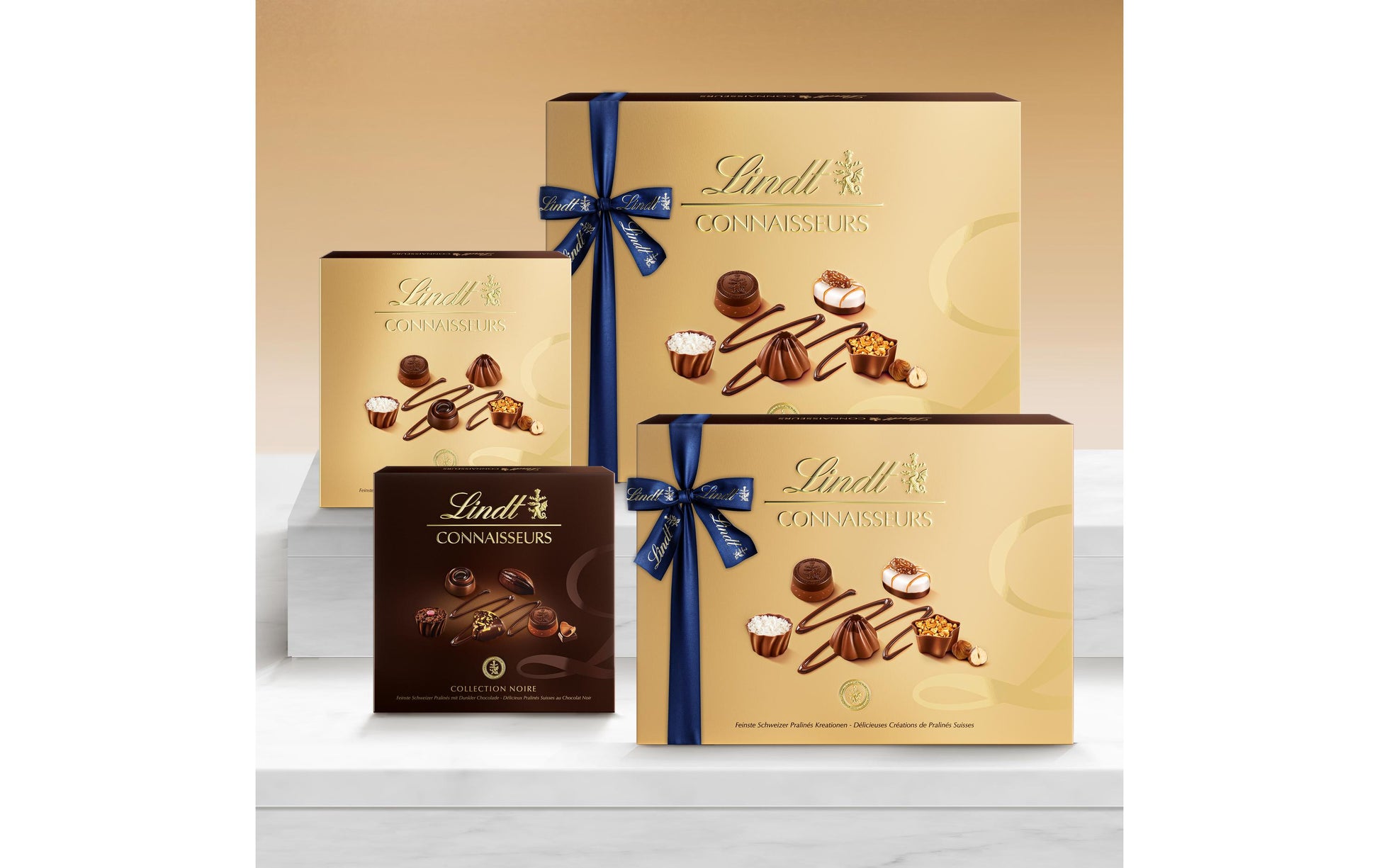 Lindt CONNAISSEURS Pralinés – Assortiert – 445 g