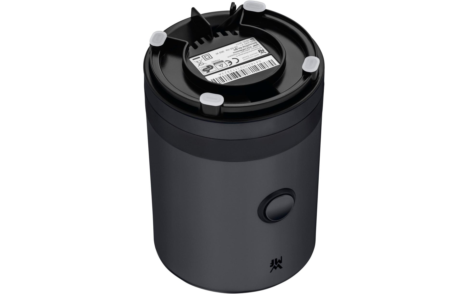 WMF Smoothie-Mixer KITCHENminis 0416500071 – 0,6 l, 300 W, To-Go – Schwarz/Edelstahl