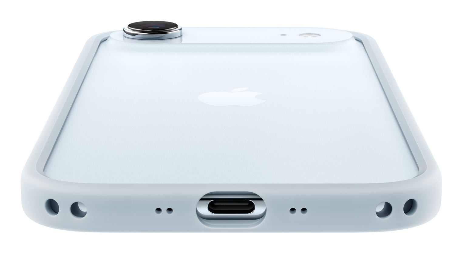 Apple Backcover – für Apple iPhone Air, PC, Hellblau