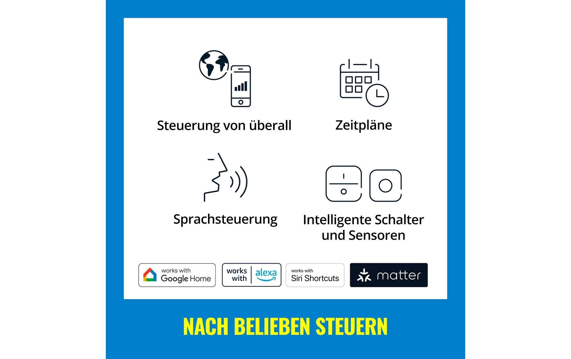 WiZ Smart-Leuchtmittel E27 A60 – RGB+CCT (2200–6500 K), 806 lm, 8,5 W, WLAN – für WiZ – 2 Stk.