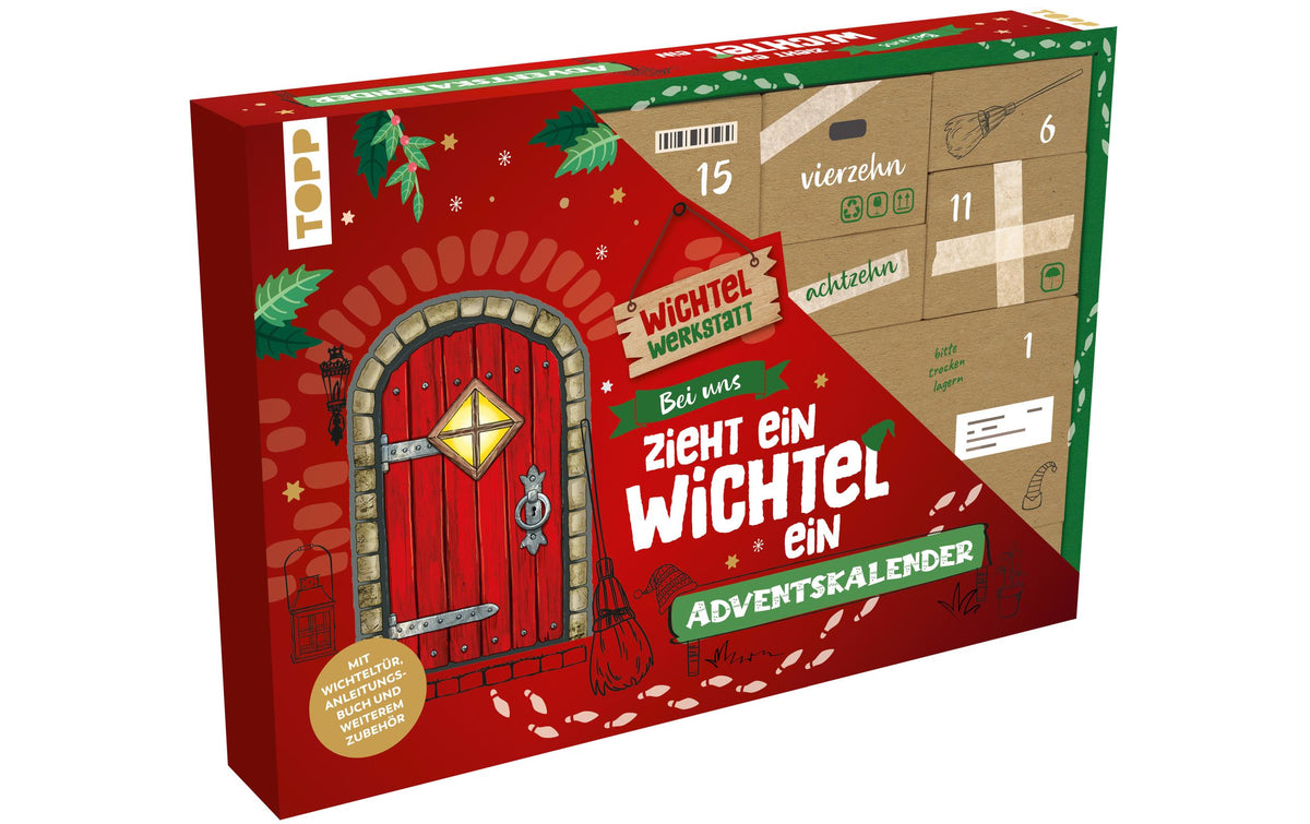 TOPP Verlag Adventskalender (Kreativ) – Wichtel – 24-teilig