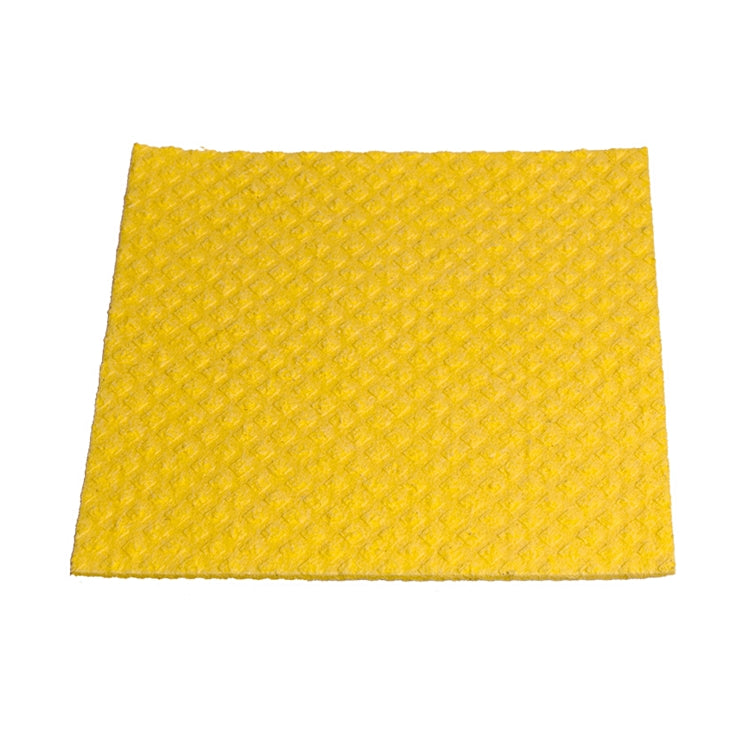 Schwammtuch – Zellulose, 18 × 19 cm, Gelb, 10 Stk.