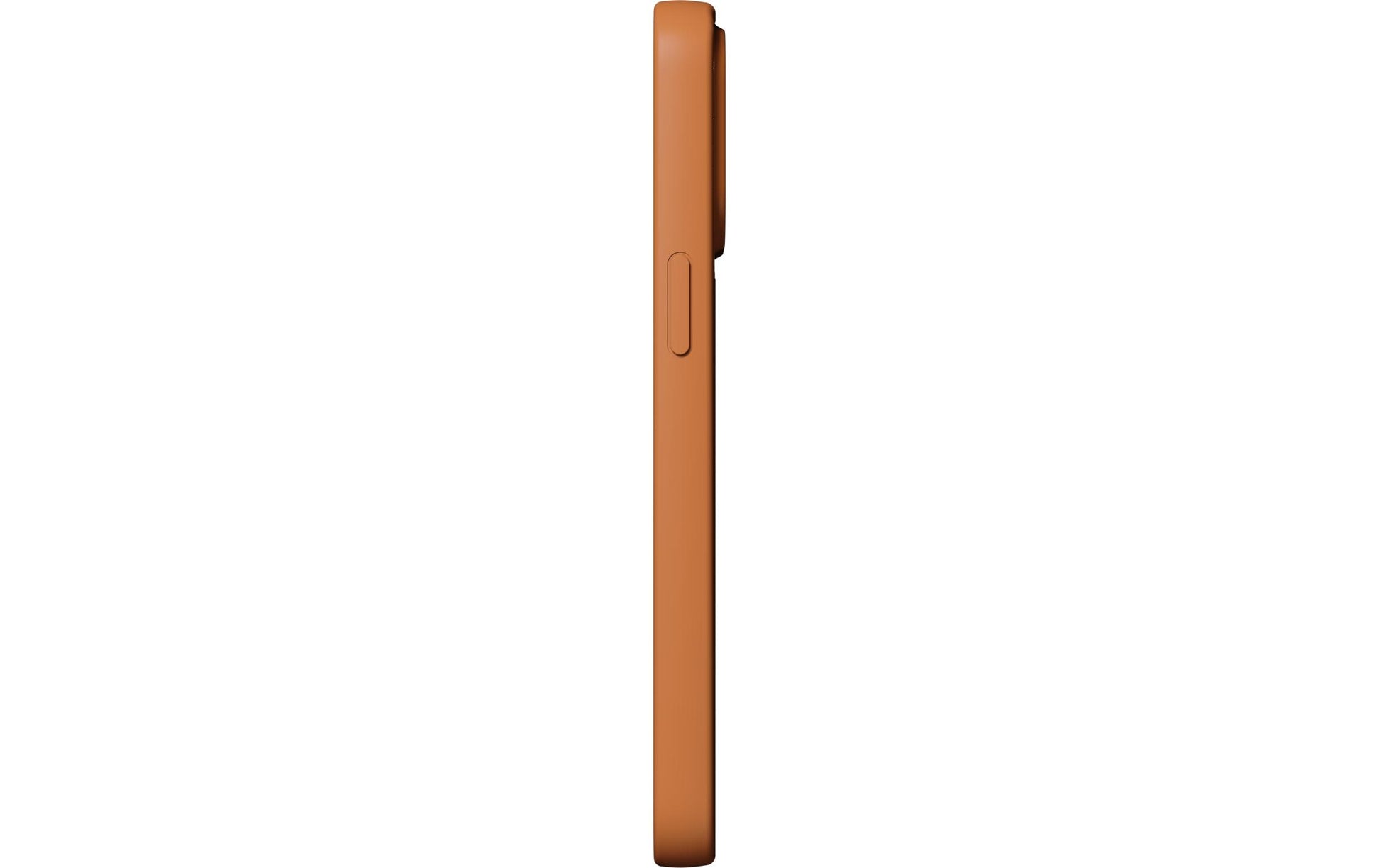 Nudient – Backcover – für Apple iPhone 15 Pro Max – orange – kabelloses Laden