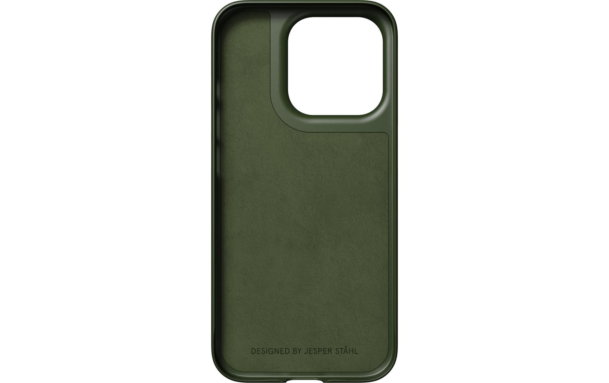 Nudient Backcover – für Apple iPhone 15 Pro, MagSafe, Recycling-Kunststoff, Pine Green