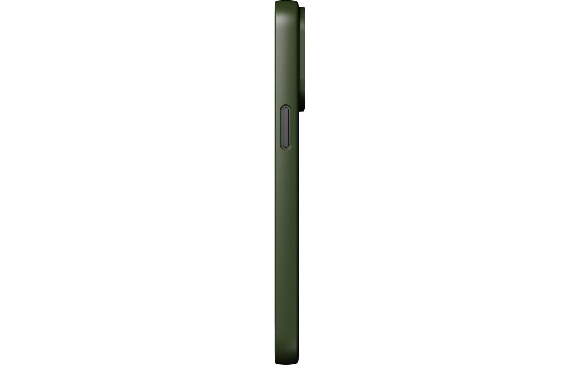 Nudient Thin Case – Backcover – für Apple iPhone 15 Pro Max, MagSafe, Silikon, Pine Green