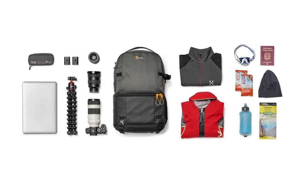 Lowepro Fastpack BP 250 AW III Kamerarucksack – 20,5 l, für Laptop bis 13", Regenhülle