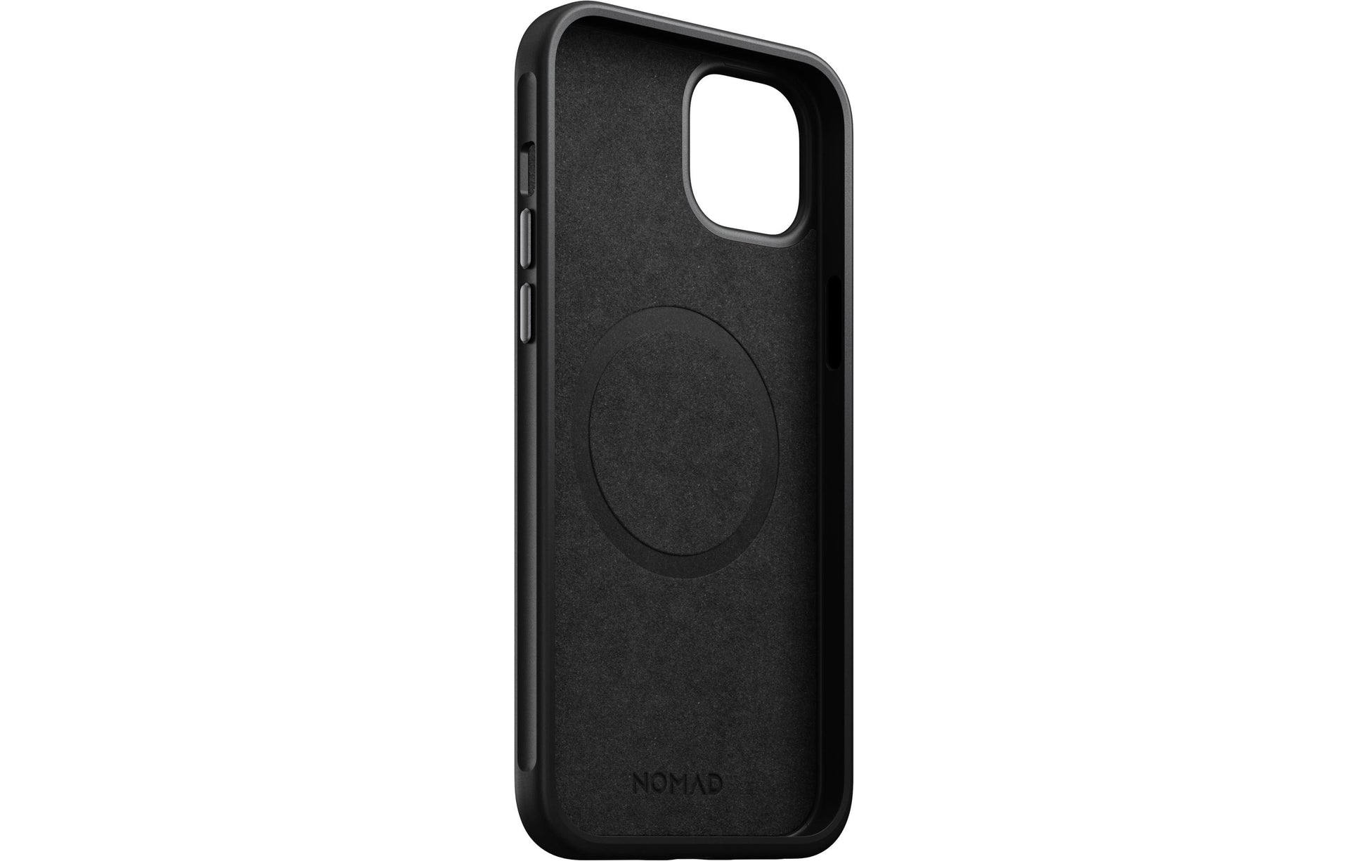Nomad Backcover – für Apple iPhone 15 Plus – braun – Leder – MagSafe-kompatibel