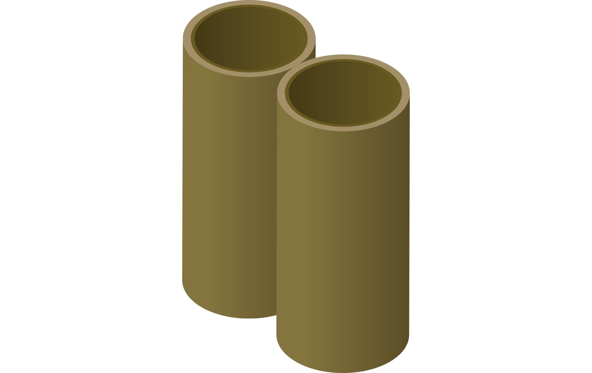 Silhouette Bastelfolie – 2 Stück – Gold – 76 mm × 10000 mm